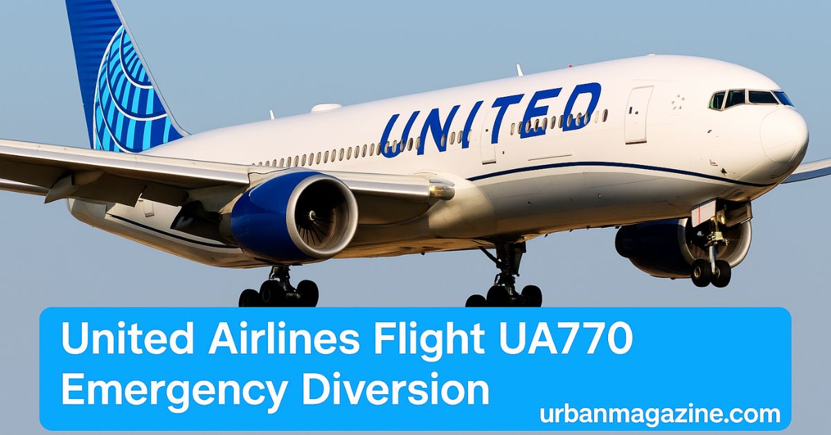 United Airlines Flight UA770 Emergency Diversion